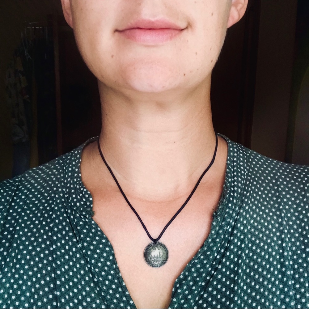 Handcrafted USA Quarter Necklace | Pendant Jewelry